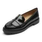 Rockport Women's Kacey Penny, Black Patent, 8