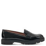 Rockport Women's Kacey Penny, Black Patent, 8