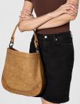 Frye womens Melissa Hobo Shoulder Handbag, Beige, One Size US