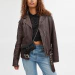 COACH Black Pebble Tabby Bracelet, One Size