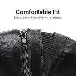 Knee High Comfortable Black Riding Boots for Women