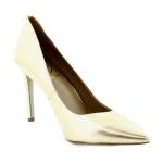 Sam Edelman Hazel Pump in Amber Gold, Size 7.5