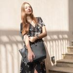 LOVEVOOK Women's Blue Tote Bag & Wallet Set