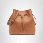 Calvin Klein Gabrianna Novelty Bucket Shoulder Bag, Caramel