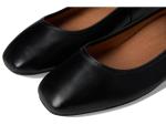 Vionic Womens Orinda Ballet Flat Black Leather 8 M