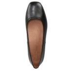 Vionic Womens Orinda Ballet Flat Black Leather 8 M