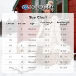 HOBIBEAR Women's Waterproof Winter Snow Boots Lightweight Warm Faux Fur Lined Mid-Calf Booties（Grey/New,8