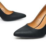 Trary Women’s High Heel Dress Pump Pointed Toe Shoe Classic Office Special Dressy Casual
