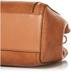 Calvin Klein Reyna Novelty Satchel, Caramel, One Size