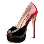 Merumote Women's Open-Toe Heeled Shoes