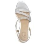 Naturalizer Brenta 2 Women's Silver Heels, Size 39