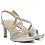 Naturalizer Brenta 2 Women's Silver Heels, Size 39