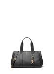 Michael Kors Romee Small Satchel, Gold-Tone Hardware/Black