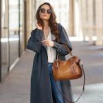 HESHE Genuine Soft Leather Purses for Women Shoulder Handbags Hobo Tote Bags Satchel Purses Crossbody Bags Pocket Travel Bags (Sorrel)