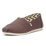 TOMS Women's Ash Grey Alpargata Loafer Flats