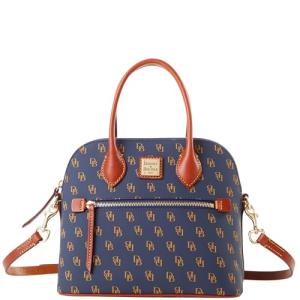 Dooney & Bourke Gretta Blue Domed Satchel