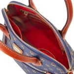 Dooney & Bourke Gretta Blue Domed Satchel