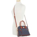 Dooney & Bourke Gretta Blue Domed Satchel
