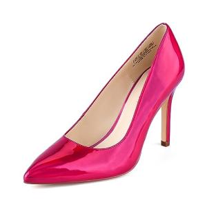 JENN ARDOR Women's High Heels Closed Pointed Toe Stiletto Classic Office Dress Bridal Wedding Pumps Sexy Prom Shoes