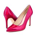 JENN ARDOR Women's High Heels Closed Pointed Toe Stiletto Classic Office Dress Bridal Wedding Pumps Sexy Prom Shoes