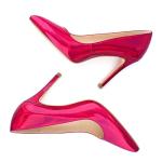 JENN ARDOR Women's High Heels Closed Pointed Toe Stiletto Classic Office Dress Bridal Wedding Pumps Sexy Prom Shoes