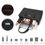 Women Fashion Synthetic Leather Handbags Tote Bag Shoulder Bag Top Handle Satchel Purse Set 4pcs