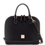Dooney & Bourke Women's Large Black Leather Satchel