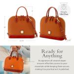 Dooney & Bourke Women's Large Black Leather Satchel