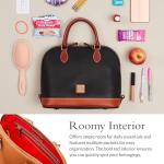 Dooney & Bourke Women's Large Black Leather Satchel