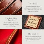 Dooney & Bourke Women's Large Black Leather Satchel