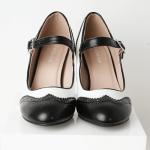 Retro Mary Jane Oxford Pumps - Cute Heels