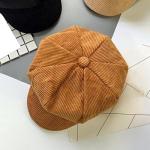 Women's Retro Peaked Ivy Newsboy Hat