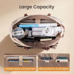 LOVEVOOK Teacher Tote Bag for Women, Work Laptop Bag Gift with Large Cup Holder, Quilted Nurse Bag Diaper Tote with Multi-Pockets, Large Computer Handbag Purse for Bussiness Travel, Office, College