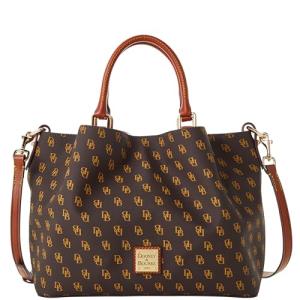 Dooney & Bourke Women's Brown Gretta Brenna Satchel