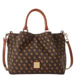 Dooney & Bourke Women's Brown Gretta Brenna Satchel