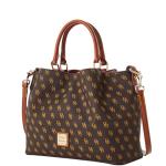 Dooney & Bourke Women's Brown Gretta Brenna Satchel
