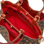 Dooney & Bourke Women's Brown Gretta Brenna Satchel