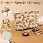 Floral Retro Makeup Bag - Corduroy Travel Organizer