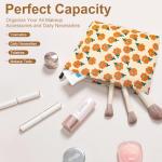 Floral Retro Makeup Bag - Corduroy Travel Organizer