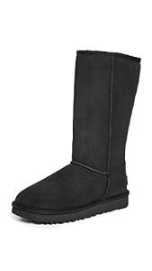 UGG Women's Classic Tall Ii Boot, Black, 06