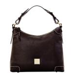 Dooney & Bourke Black Leather Hobo Shoulder Bag