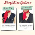 Sheer Black Polka Dot Chiffon Scarf - Vintage Style