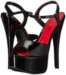 Ellie Shoes Women's 652-Juliet Dress Sandal, Black, 9 B Us