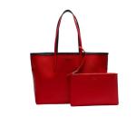 Lacoste Women's Anna Large Reversible Tote Bag, Violet/Red, One Size