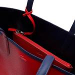 Lacoste Women's Anna Large Reversible Tote Bag, Violet/Red, One Size