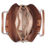 Calvin Klein Garnet Triple Compartment Tote, Caramel, One Size