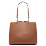 Calvin Klein Garnet Triple Compartment Tote, Caramel, One Size