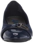 Anne Klein Women’s Able Comfortable Ballet Flat, Navy Multi Fabric, 9.5 W US