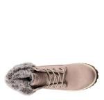 Lugz | Convoy Classic 6-inch Chukka Boots for Women | Faux Fur Lace Up Womens Fall Boots | Everyday Women Footwear, Soft Pink/Bone/Gum, 8 M