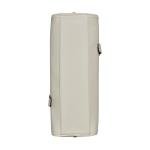 Calvin Klein Lowen East/West Satchel, White/Black, One Size